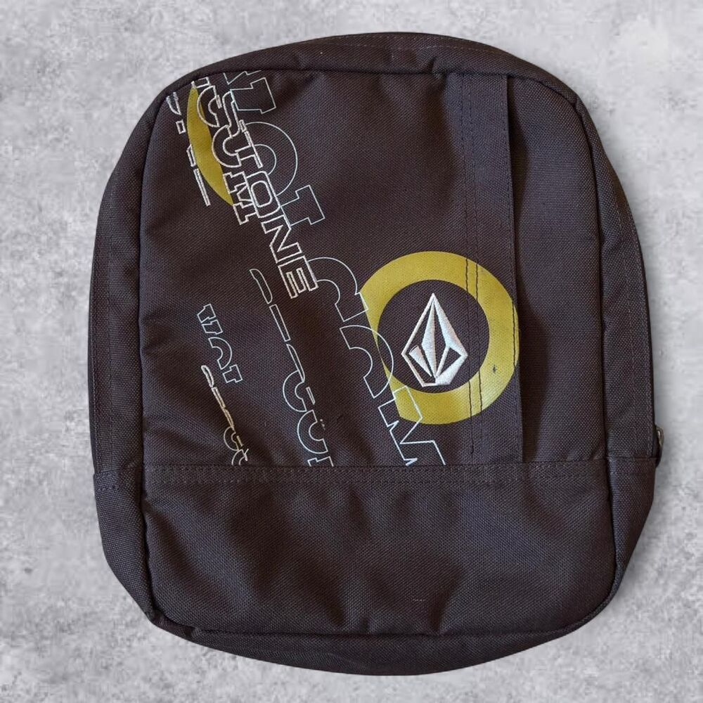 Volcom Men's Black and Brown Bag